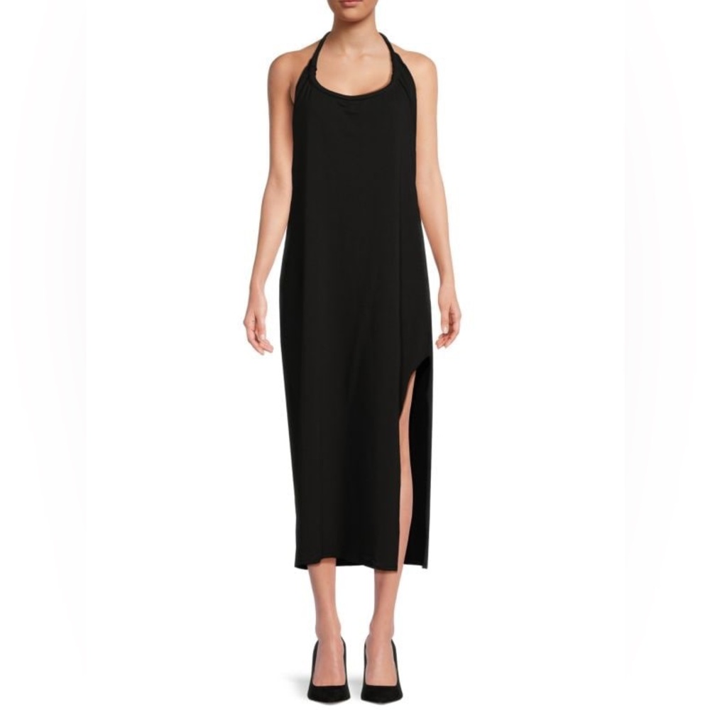 Porenza Schouler Halter Dress in black